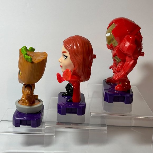 Marvel Studios Heroes Lot of 3 McDonald's Happy Meal 4 Inch Toys 2020 - Picture 3 of 4